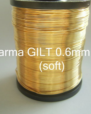 Sarma GILT non tarnish, soft, 0.6mm (1)