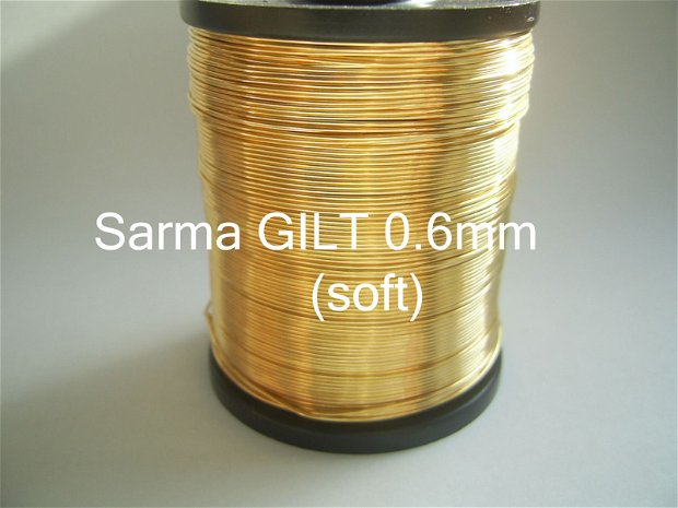 Sarma GILT non tarnish, soft, 0.6mm (1)