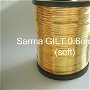 Sarma GILT non tarnish, soft, 0.6mm (1)
