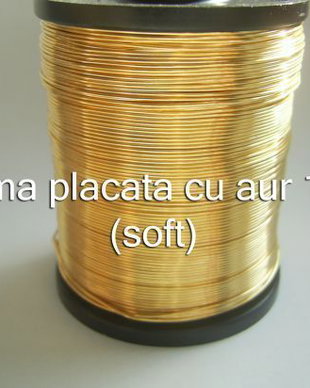 Sarma placata cu aur 1mm, soft (1)