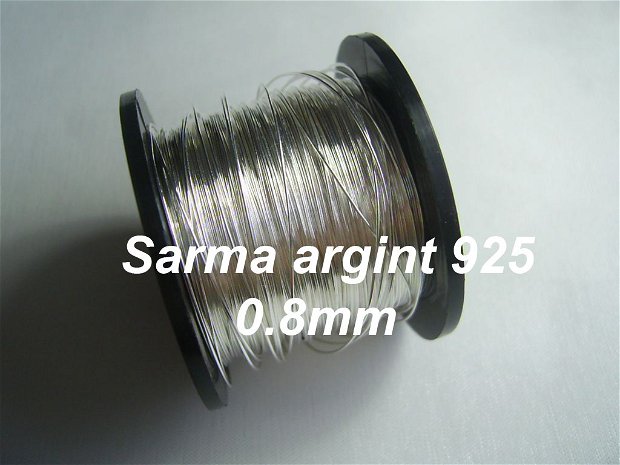 Sarma argint 925 0.8mm (0.5)