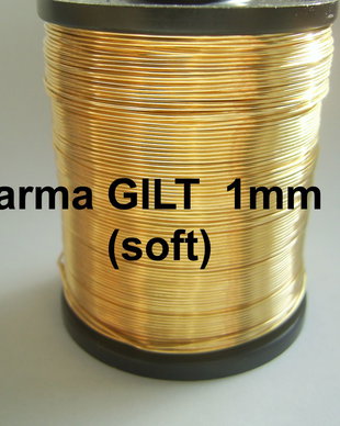 Sarma GILT non tarnish, soft, 1mm (1)