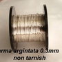 Sarma argintata 0.3mm, non tarnish (55m)