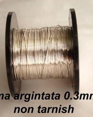 Sarma argintata 0.3mm, non tarnish (55m)