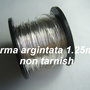 Sarma argintata 1.25mm, SOFT, NON TARNISH (1)