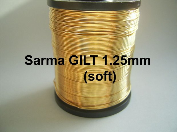 Sarma GILT non tarnish, soft, 1.25mm (1)