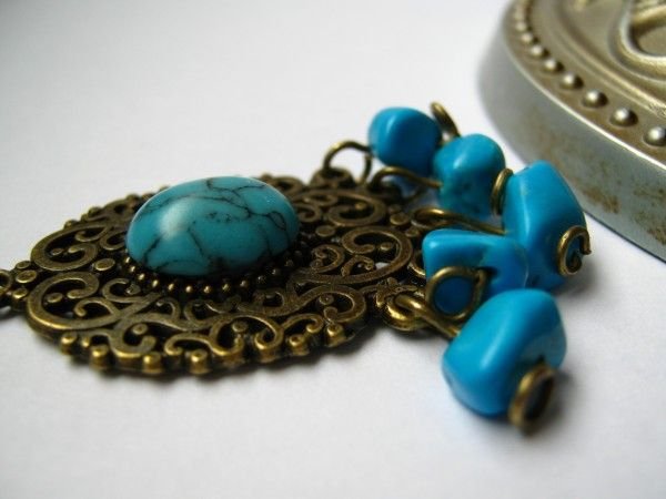 antique turquoise...