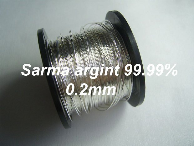 Sarma argint 99.99%, 0.2mm (1)