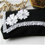 black purse &amp; white lace...VANDUT