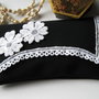 black purse &amp; white lace...VANDUT