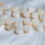 Briolete sidef aprox 14x12x3mm (1)