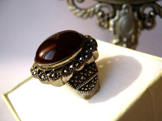 925 sterling silver...and some chocholate:)-ring REZERVAT F.