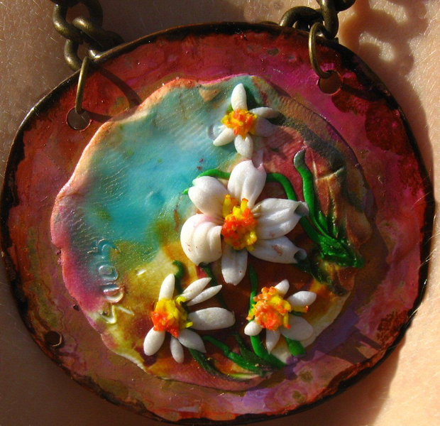 Colier Flori de musetel