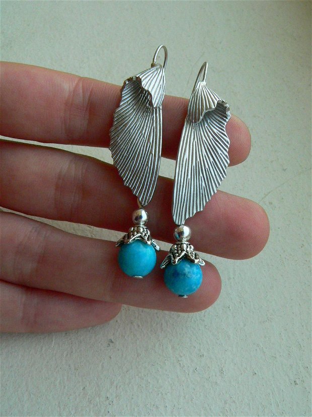"Wings and turquoise"