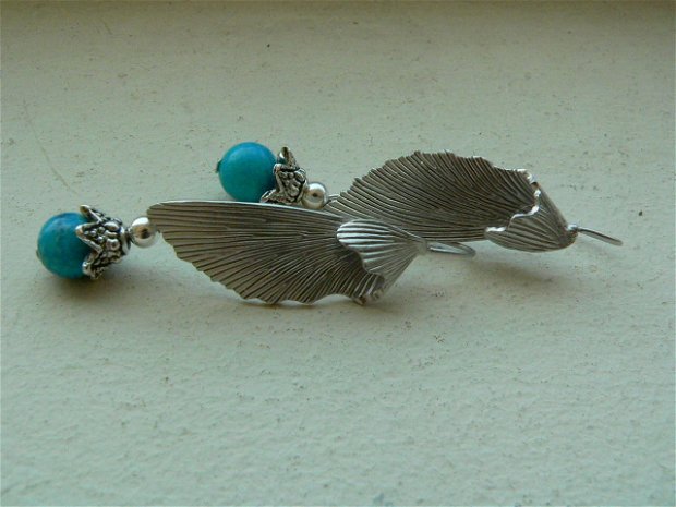 "Wings and turquoise"