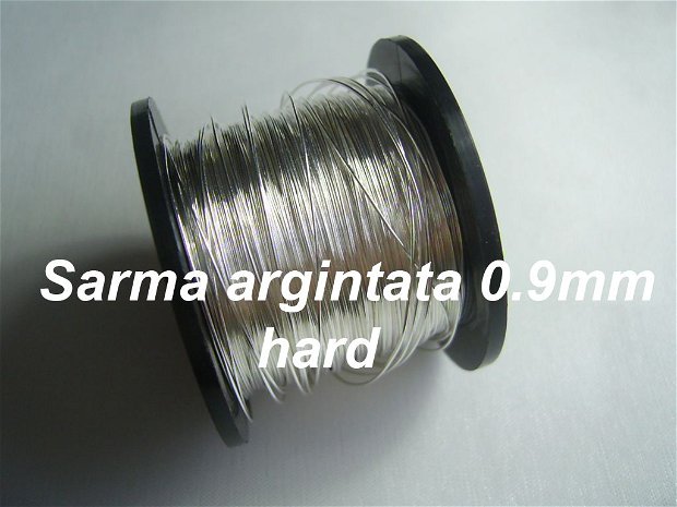 Sarma argintata 0.9mm, hard (1)