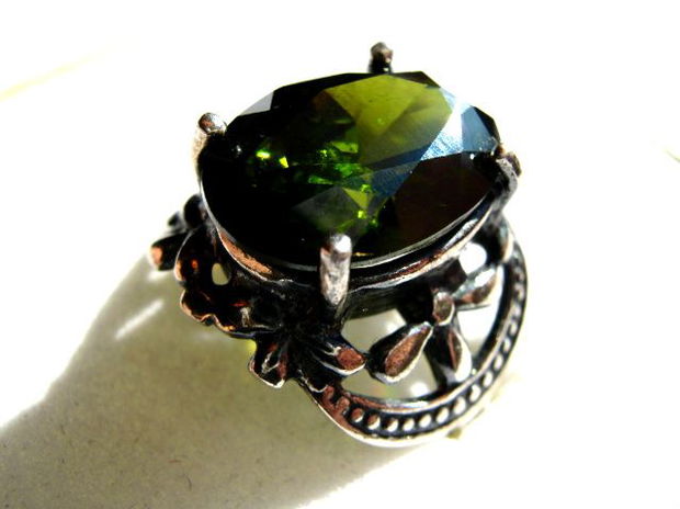 925 sterling silver &#039;&#039;GO GREEN&#039;&#039;