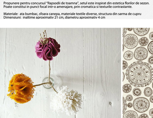 Flori "Rapsodii de toamna"