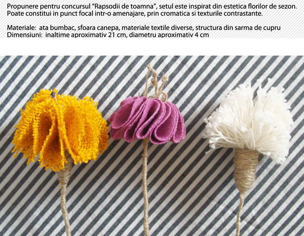 Flori "Rapsodii de toamna"