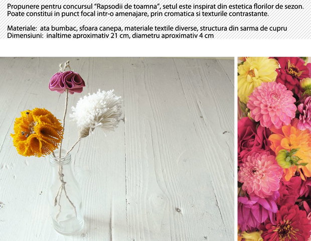 Flori "Rapsodii de toamna"