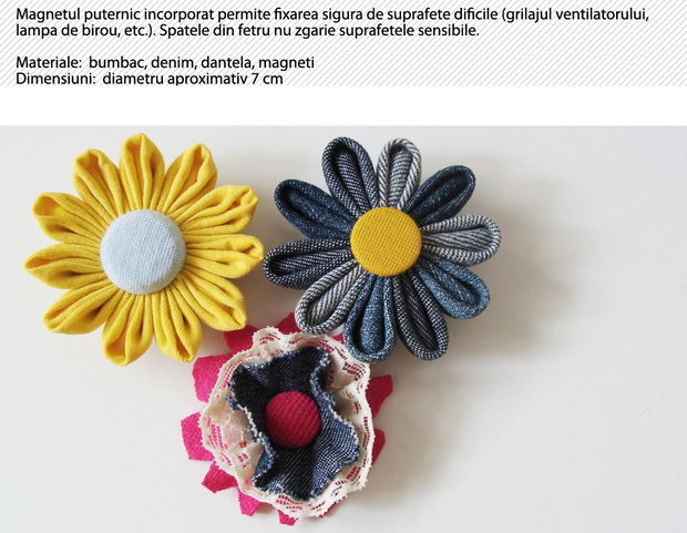 Set floricele magneti