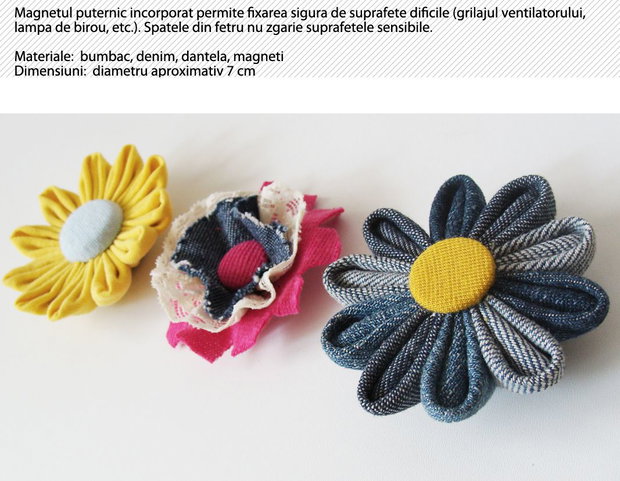 Set floricele magneti