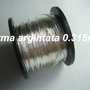 Sarma argintata 0.315mm, non tarnish (50g)