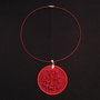 Colier rosu (handmade)