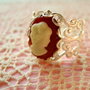 VINTAGE CARNELIAN RING...