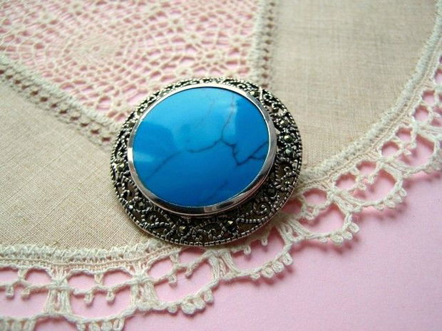 925 sterling silver &#039;&#039;GORGEOUS BLUE&#039;&#039;