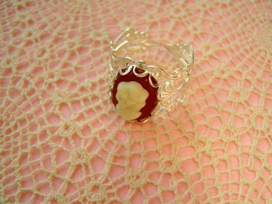 VINTAGE CARNELIAN RING...