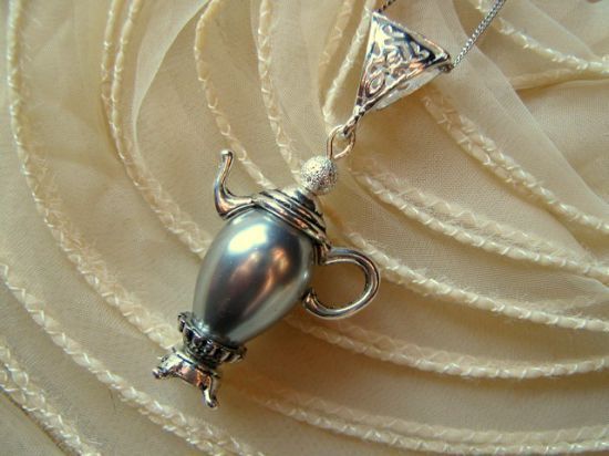 925 sterling silver ''TEA TIME!''