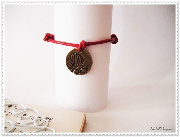 ♥Lucky Bracelet- snur piele