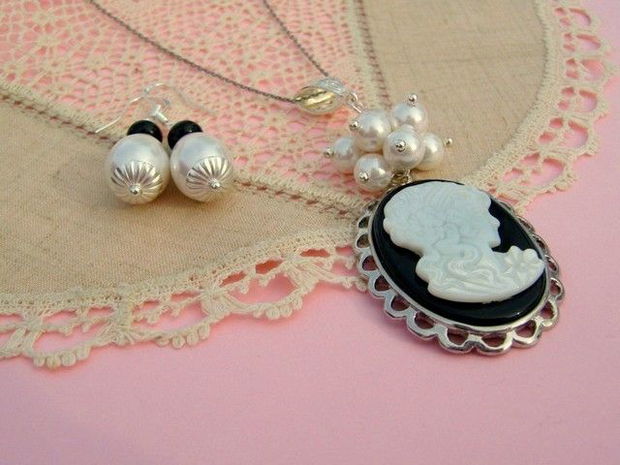 925 sterling silver &#039;&#039;FEMME" set...