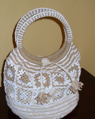 Geanta Double Beige