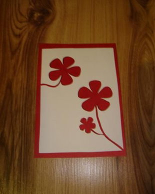 felicitare decupata