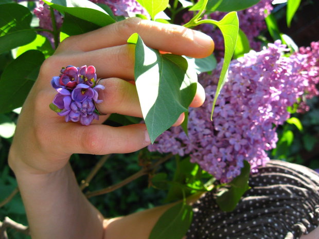Inel Liliac REZERVAT