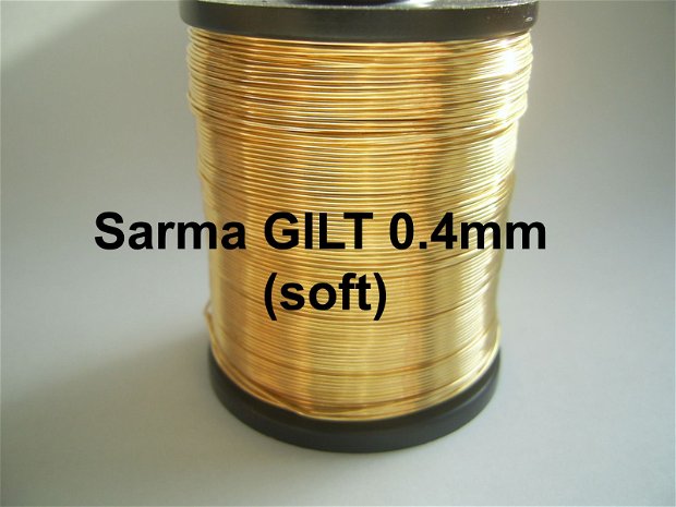 Sarma GILT non tarnish, soft, 0.4mm (1)