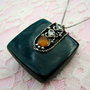 925 sterling silver ''GREEN MOMENTS''