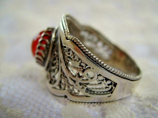 925 sterling silver ring &#039;&#039;FILIGREE&#039;&#039;