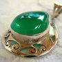 925 sterling silver ''GREEN MIX''