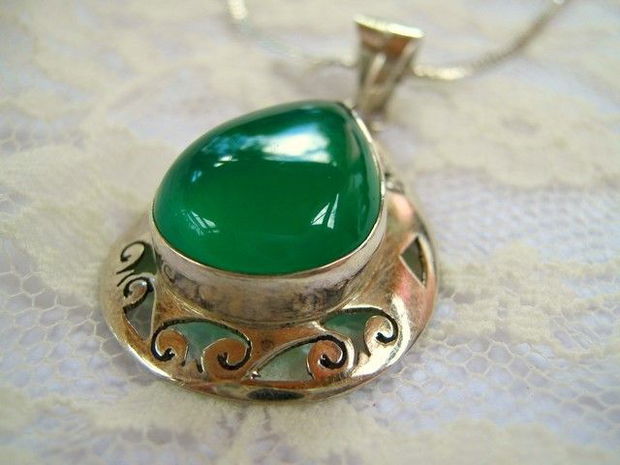 925 sterling silver &#039;&#039;GREEN MIX&#039;&#039;