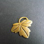 PANDANTIV BRONZ - FRUNZA - 29 X 28 MM