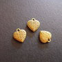 PANDANTIV INIMIOARA BRONZ  - 10,5 X 11,5 MM