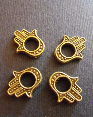 DISTANTIER MANA HAMSA BRONZ - 13 X 15,5 MM