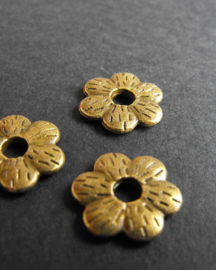 DISTANTIER BRONZ FLOARE - 17 X 2,5 MM