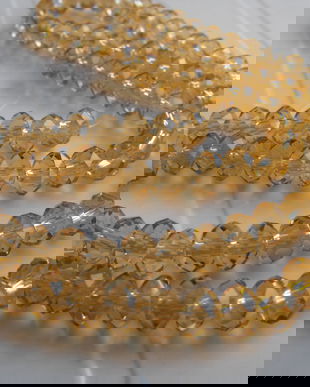 CRISTALE FATETATE RONDELE - 8  X 6 MM