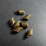 DISTANTIER BRONZ - 10 X 6,5 X 4,5 MM