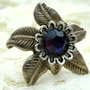 AMETYST SWAROVSKI RING
