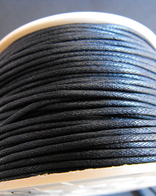 SNUR DE BUMBAC CERAT 1 MM - 1 METRU